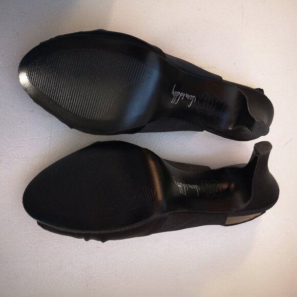 New in Box Sam & Libby Ladies Open Toe Black Sling Back Size 9M Sandals - Picture 6 of 11